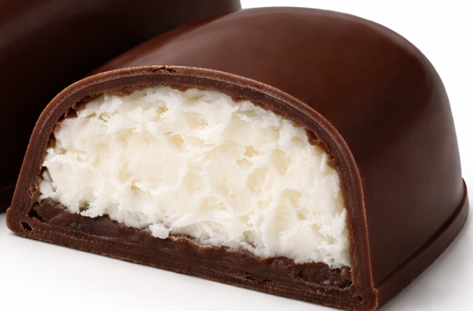 New! 1.5 oz. Dark Chocolate Coconut Bon Bon